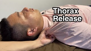 Myofascial release for thorax [upl. by Yeoj]