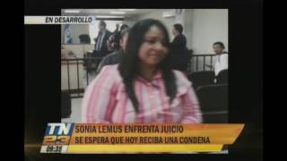 Sonia Lemus podría recibir hoy su condena [upl. by Lorou]