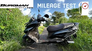 Suzuki Burgman Mileage Test  suzuki burgman mileage [upl. by Hafler]