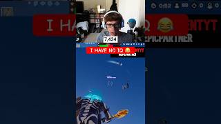 I have no iq 😂 gaming fortnite fortniteclips [upl. by Filmer]