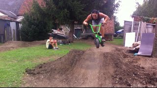 Mini BMX Freestyle pumptrack  Chaney GUENNET [upl. by Leahicm]