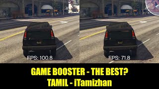 Iobit Game booster  Benchmark test  Tamil  iTamizhan [upl. by Ratep]