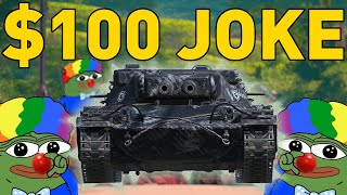 A 100 JOKE in World of Tanks [upl. by Zamir781]