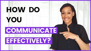 How do you communicate effectively Interview Question and Answer [upl. by Rramal332]