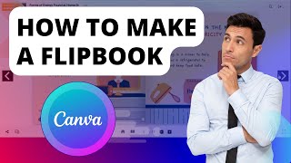 How To Make A Flipbook In Canva  StepbyStep Tutorial [upl. by Eitsirc818]