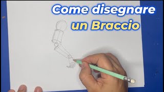 Come disegnare un braccio tutorial per disegnare la struttura del braccio [upl. by Stormi809]