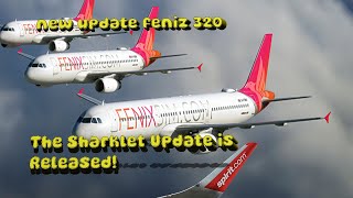 The Sharklet Update is Released  FENIX 320  FS2020  SKBO DEPARTURE  AIRCANADA [upl. by Eciuqram596]