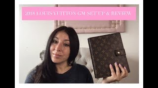 Louis Vuitton GM Planner Set up amp comparison review [upl. by Paulo]