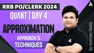 RRB PO Clerk 2024  Quant  Approximation Tricks for Bank Exams  Maths By Shantanu Shukla [upl. by Ailsa]