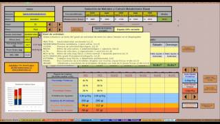 AutoDieta Potente hoja de cálculo para realizar dietas con autocalculo de equivalencias [upl. by Comras]