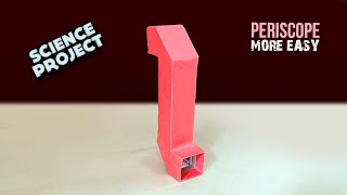 More easy to Make Periscope  Science Project  DIY Simple Periscope [upl. by Chrissie]