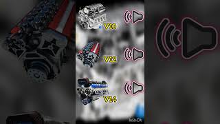 Which Engine sound is best 🏎️🚗v10 v12 v14 enginesound viral shorts youtubeshorts carsounds [upl. by Lay17]