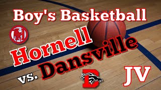 Hornell Red Raiders JV vs Dansville Mustangs JV Boys Basketball [upl. by Kired]