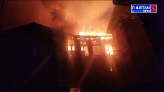 House Owner dies in Fire Incident in Jamalatta locality in Nawakadal area of Srinagar [upl. by Akehsal]