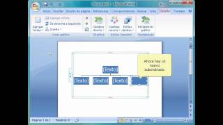 Curso de Word 2007 201Crear Organigramas [upl. by Reichert]