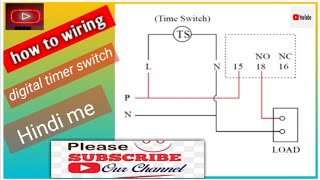 Installing a digital timer switch digital timer switch [upl. by Ecertal479]