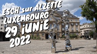 Esch sur Alzette Luxembourg ðŸ‡±ðŸ‡º 29 iunie 2022 [upl. by Oiracam]