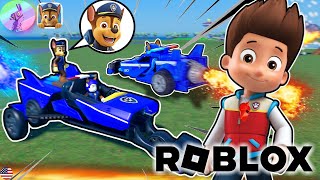 Paw Patrol Roblox Unbelievable Speed 400MPH Chase in Paw Patrol Roblox [upl. by Camellia]