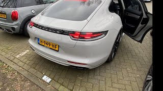 Panamera Turbo S ehybrid cold start [upl. by Letrice]