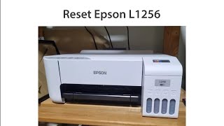 Reset Epson L1256 Wicreset Key [upl. by Naesyar]