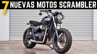 7 nuevas motos Scrambler para 2024 [upl. by Budworth]