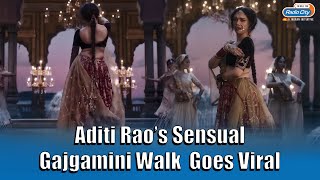 Aditi Rao Hydaris Gajagamini walk in Heeramandi takes the internet by storm [upl. by Missi]