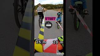 DUŻY rower Vs Mały rowerek🤔 dc dlaciebie cycle shorts [upl. by Castor]