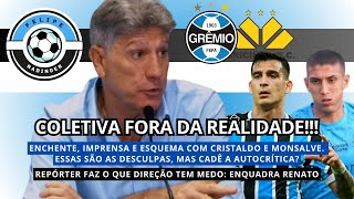 RENATO APONTA CULPADOS NO GRÊMIO MAS ESQUECE DELE [upl. by Doble430]