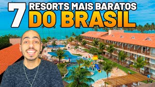 7 RESORT ALL INCLUSIVE MAIS BARATOS DO BRASIL [upl. by Hanny]