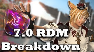 Dawntrail Red Mage Job Action Trailer Breakdown  Thoughts  FFXIV Analysis [upl. by Kerman]