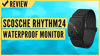 Scosche Rhythm24  Waterproof Armband Heart Rate Monitor Review [upl. by Muirhead674]