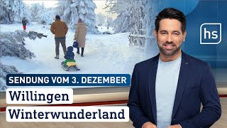 Willingen Winterwunderland  hessenschau vom 03122023 [upl. by Lenaj14]