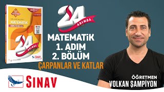 Çarpanlar ve Katlar I LGS Matematik I 1 Adım I 2 Bölüm [upl. by Inalem]