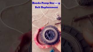 Honda Pamp Starting recoil problem How to Fix a Honda Pull Starter Cord and Recoil Spring at home [upl. by Sorgalim686]