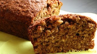 Receta Delicioso Pan de Banana Pan de Plátano   LaCocinadera [upl. by Fagaly]