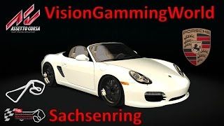 Porsche Boxter RS 987  Sachsenring on Assetto Corsa [upl. by Sera]