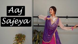 Aaj Sajeya  Wedding  Sangeet Dance Choreography  DhadkaN Group  Nisha [upl. by Robbert]