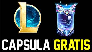 🎁 Nueva CAPSULA GRATIS para TODOS en League of Legends [upl. by Vil205]