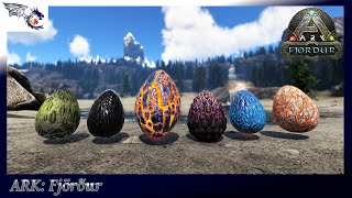 All Fjordur Egg Locations amp How To Get To Them  ARK Survival Evolved 114 [upl. by Han]