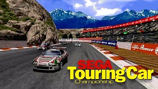 Sega Touring Car Championship music amp muted gameplay Soundtrack [upl. by Meeks]