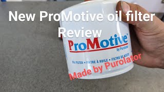 ProMotive oil filter Review [upl. by Maziar]