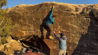 Some Get Two Fingers V56  Tall Beta Joe’s Valley bouldering Pfiff [upl. by Cecilius144]