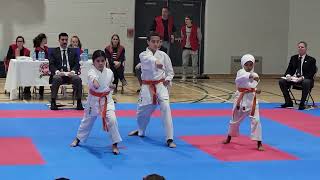 Reem kata heian nidan at the karate competition [upl. by Imoen438]