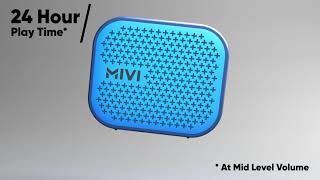 Mivi Roam 2 Bluetooth Speaker  Made In India  Built For Adventures [upl. by Saffren]