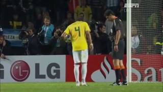 Brazil vs Paraguay 14 Final Copa America 2011 Penalties HQ [upl. by Fox]