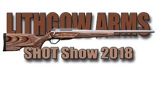 News from Lithgow Arms  LA105 Woomera  LA102 Crossover for hunting  Shot Show 2018 [upl. by Taite]