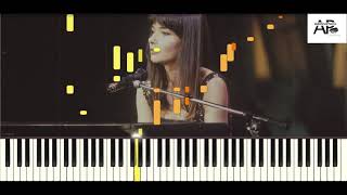 Beverley Craven  Promise Me  Adelina Piano synthesia tutorial [upl. by Snevets]