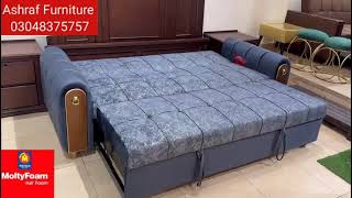 Sale is now live upto 30 off on sofa cumbed with warranty card  Ashraf Furniture  03048375757 [upl. by Maurizia]