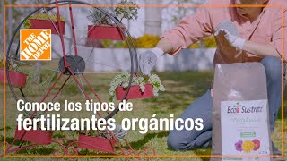 Conoce los tipos de fertilizantes orgánicos [upl. by Hutchings]