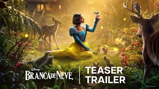 Branca de Neve  Teaser Trailer  Março 2025 nos Cinemas VO [upl. by Kcaz]